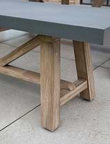 Chilford Bench Small Grey