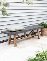 Chilford Bench Large Grey