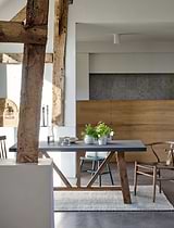 Chilford Dining Table Small Grey