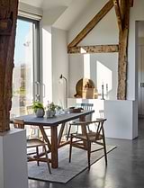 Chilford Dining Table Small Grey