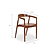 Rowley Dining Chair Mahogany