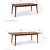 Rowley Extension Dining Table Mahogany