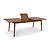 Rowley Extension Dining Table Mahogany