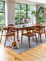 Rowley Extension Dining Table Mahogany