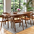 Rowley Extension Dining Table Mahogany