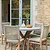 Burford Round Dining Table 120 cm Grey