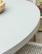 Burford Round Dining Table 120 cm Grey