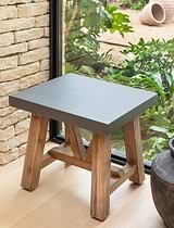 Chilford Stool Grey