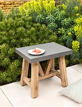 Chilford Stool Grey