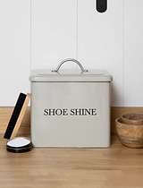 Original Shoe Shine Box Clay