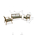 Dawlish Sofa Set Olive Green
