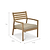 Somersham Armchair Natural