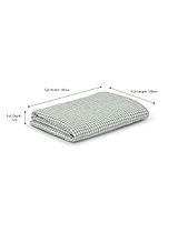 Oaksey Checked Tablecloth 140x230cm Rosemary
