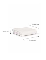 Pembridge Linen Fitted Sheet Super King Lily White