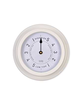 Narberth Tide Clock 22.7cm Lily White