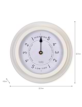 Narberth Tide Clock 22.7cm Lily White