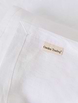 Pembridge Linen Flat Sheet Super King Lily White