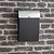 Classic Post Box with Lock Carbon