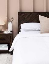 Pembridge Linen Duvet Cover Super King Lily White