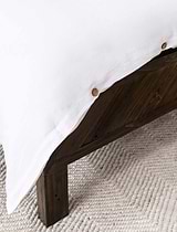 Pembridge Linen Duvet Cover Super King Lily White