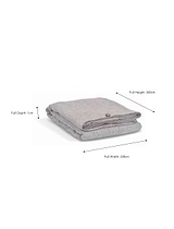 Pembridge Linen Duvet Cover Super King Grey & White
