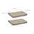 Pembridge Linen Pillowcases Set of 2 Natural
