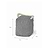 Kington Door Stop Black Chambray