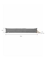 Kington Draught Excluder Black Chambray
