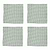 Oaksey Checked Napkins Set of 4 Rosemary