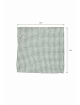 Oaksey Checked Napkins Set of 4 Rosemary