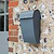 Classic Post Box with Lock Charcoal