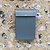 Classic Post Box with Lock Charcoal