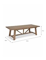 Chilford Solid Wood Dining Table Large