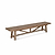 Chilford Solid Wood Bench Large