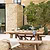 Chilford Solid Wood Table & Bench Set Small