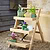 Titchberry Folding Plant Stand Small Natural