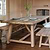 Chilford Solid Wood Table & Bench Set Large