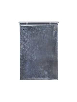 Classic Post Box with Lock Silver