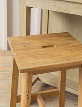 Ashwell Handle Bar Stool Natural