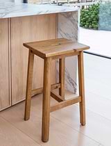 Ashwell Handle Bar Stool Natural