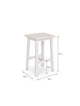 Ashwell Handle Bar Stool Whitewash