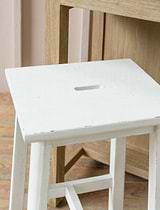 Ashwell Handle Bar Stool Whitewash