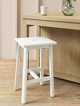 Ashwell Handle Bar Stool Whitewash
