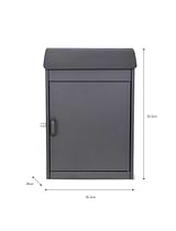 Stowe Parcel Box Charcoal