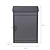 Stowe Parcel Box Charcoal