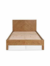 Fawley Chevron Bed King Natural