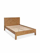 Fawley Chevron Bed King Natural