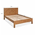 Fawley Chevron Bed King Natural