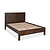 Fawley Chevron Bed King Antique Brown