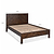 Fawley Chevron Bed King Antique Brown